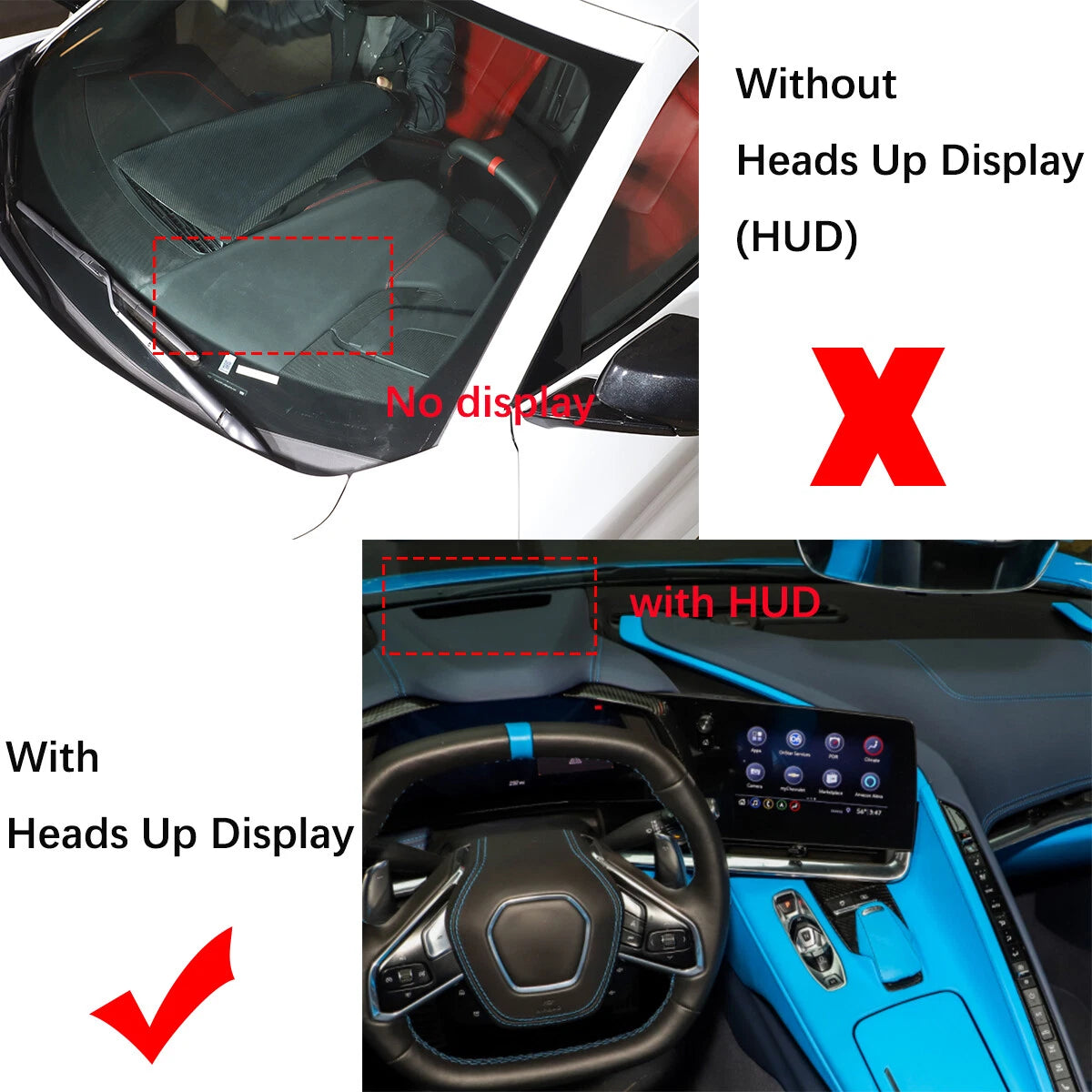 Carbon Fiber  Dashboard Instrument Upper Panel Cover  - Corvette C8 Z51 20-24