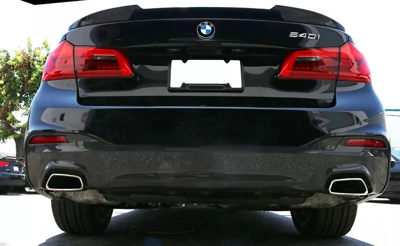 M4 Style Gloss Black Rear Trunk Spoiler - BMW F90 / G30 5 Series  17-23