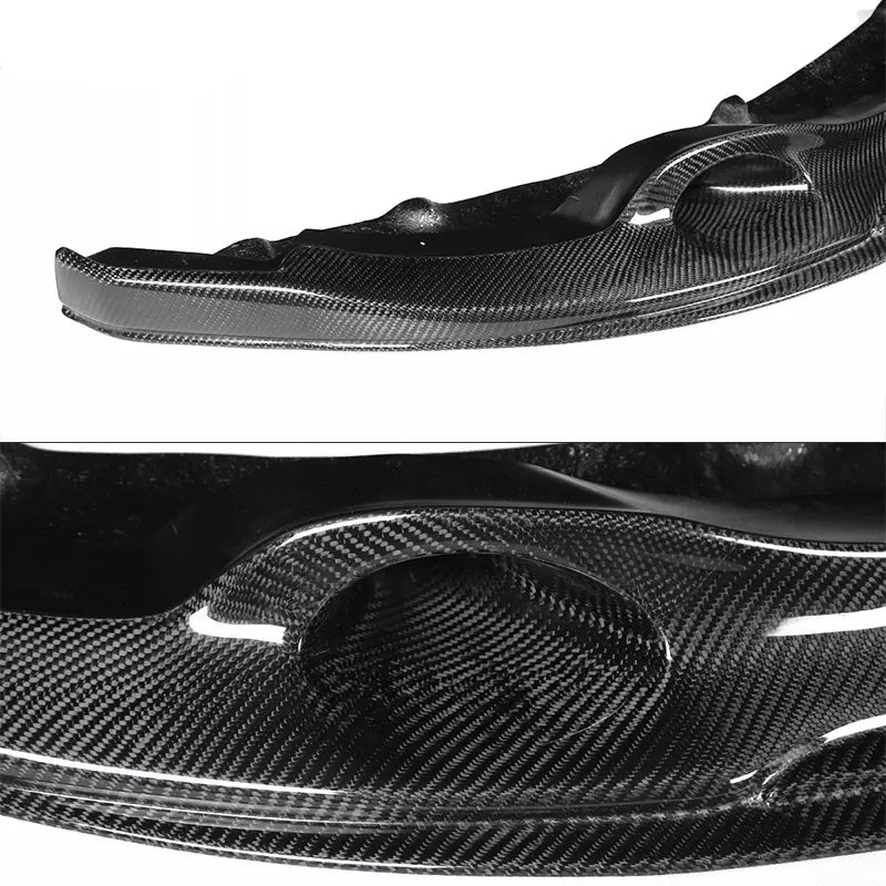 Carbon Fiber GT4 Style Front Lip - 2011-2012  BMW E82 1M