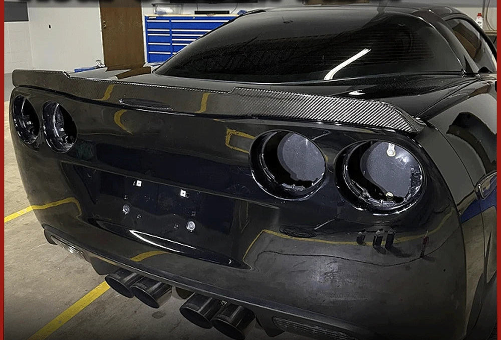 Carbon Fiber Trunk Spoiler - Chevrolet Corvette C6 2006-2013