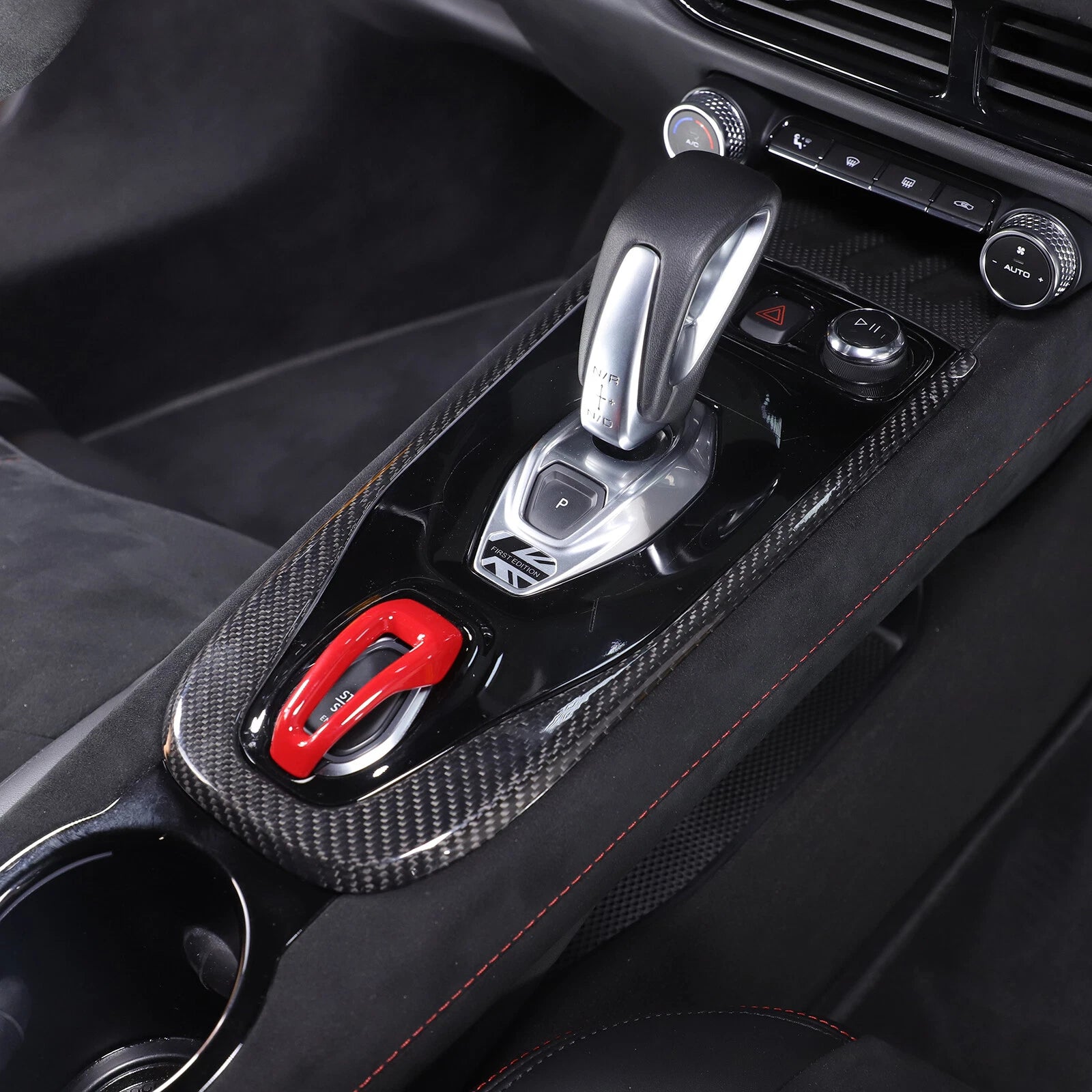 Carbon Fiber Center Gear Console trim Frame cover - Lotus EMIRA 23-25