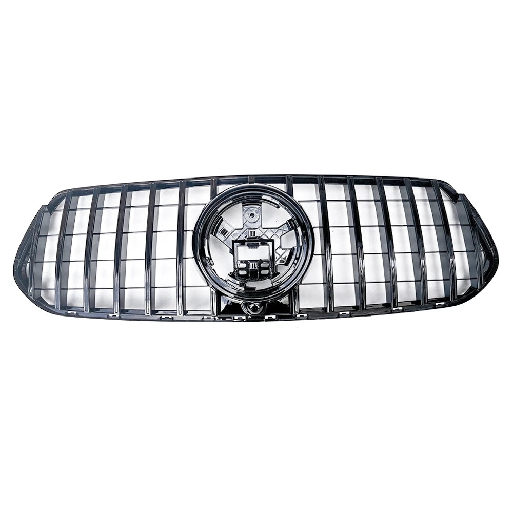 Gloss Black GT Style Front Grille Replacement Upgrade - Mercedes Benz GLE 350 450 580 53 AMG model 20-2023