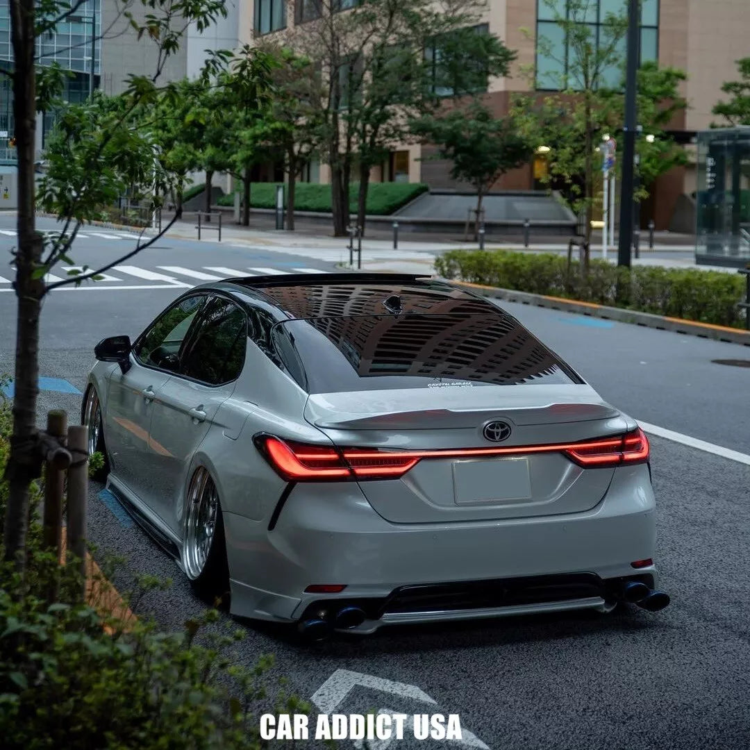 Smoked LED Tail Lights w/ Trunk Lid Light - 2018-2024 Toyota Camry