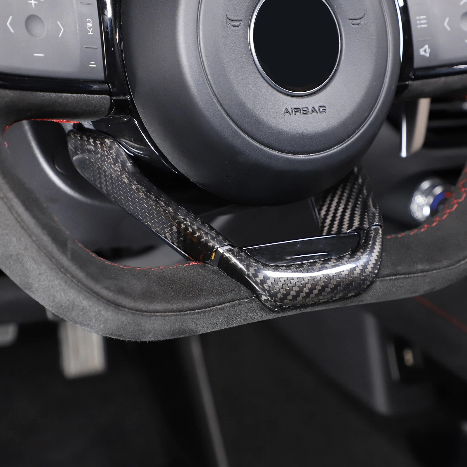 Carbon Fiber Steering Wheel U Shape Bottom Trim - r Lotus EMIRA 2021-2023