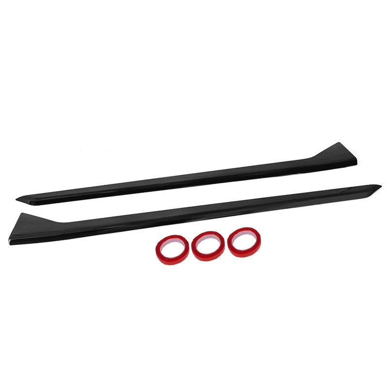 Gloss Black MP Side Skirt Extension Add on - BMW G90 M5