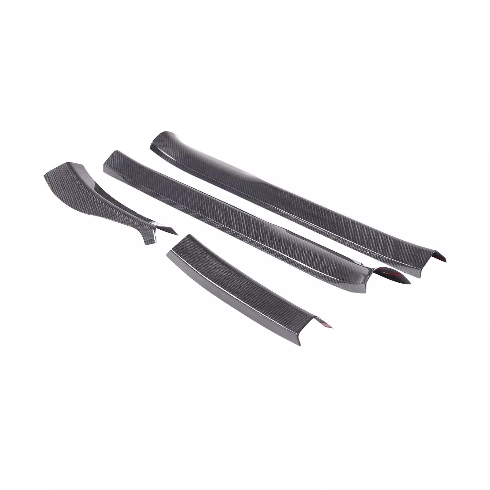 Carbon Fiber Interior Door Sill Trim Cover - Corvette C8 Z51 Z06 2020-25