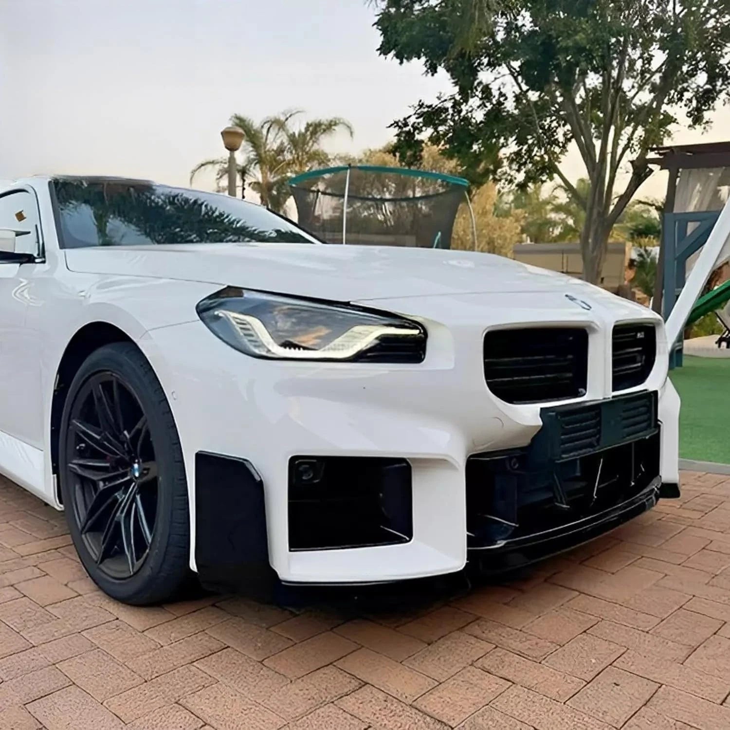 Gloss Black MP Style Front Splitter lip - BMW M2 G87