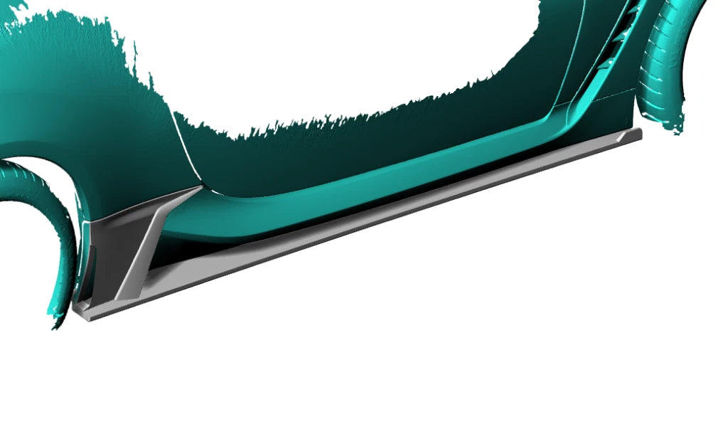 Carbon Fiber Toyota Side Skirts - 22-25 Toyota GR86