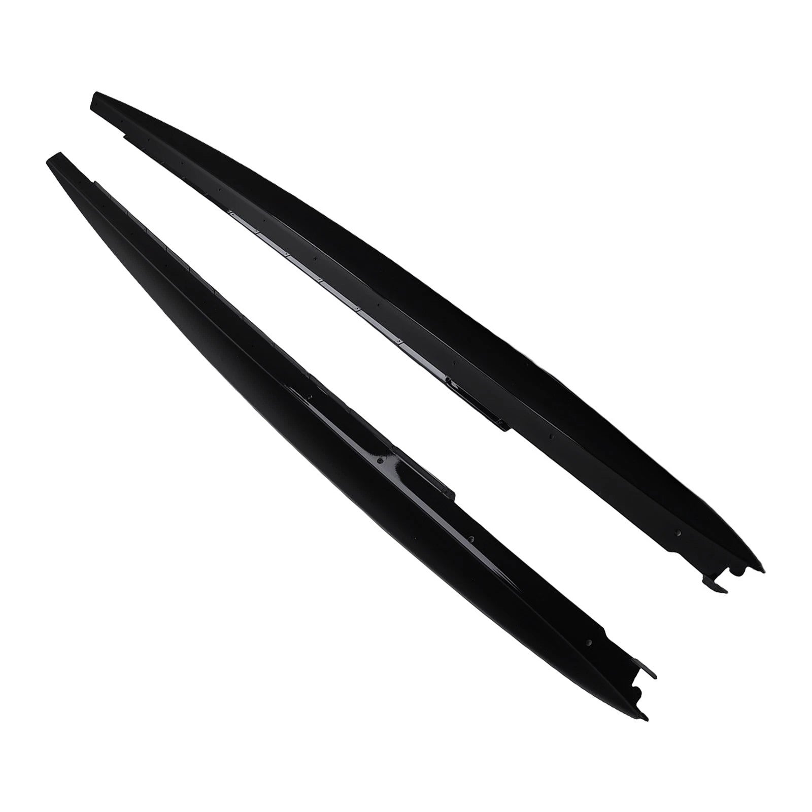 Gloss black Side skirt Extensions - BMW G30 G31 5 Series M Sport 2017-2023