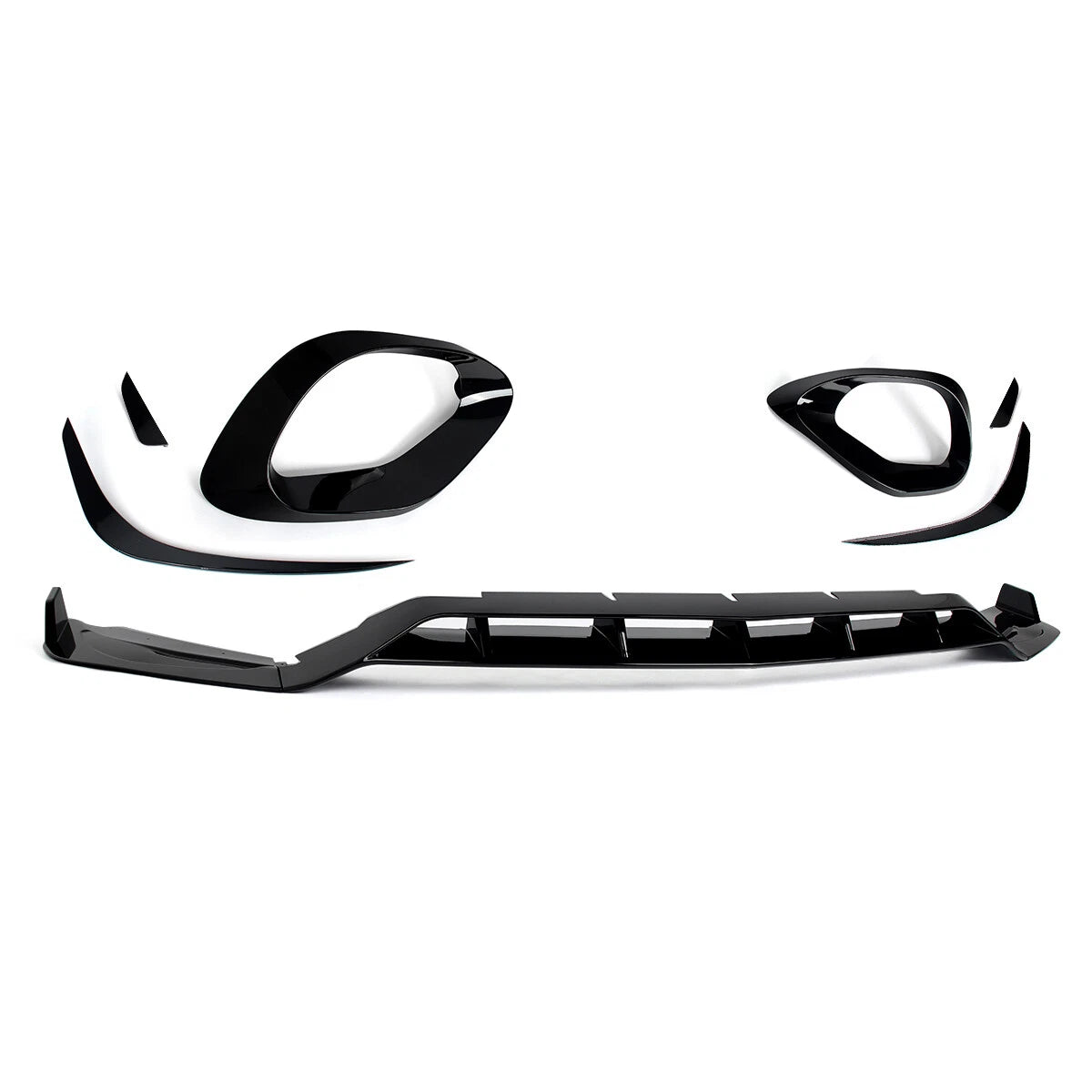 Gloss Black BRB Front Splitter Lip -  Mercedes Benz C Class W206 C class 2021+