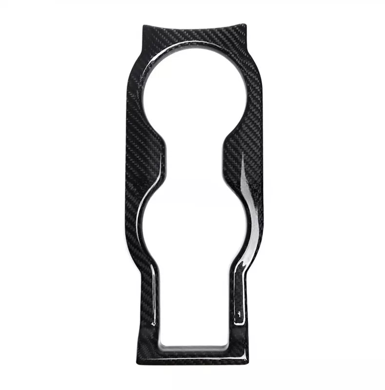Carbon Fiber Console Water Cup Holder Panel Cover -  Lotus Emira 2021-2024