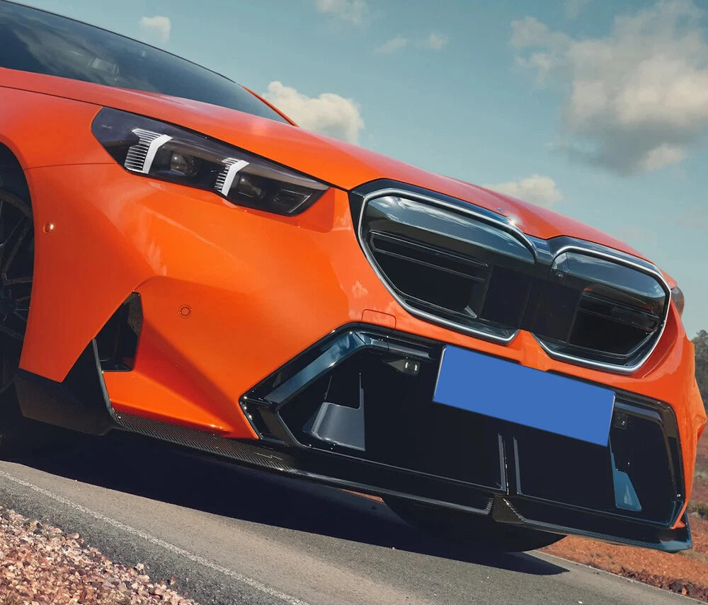 MP style dry carbon fiber front lip - BMW G90/ G99 Wagon M5
