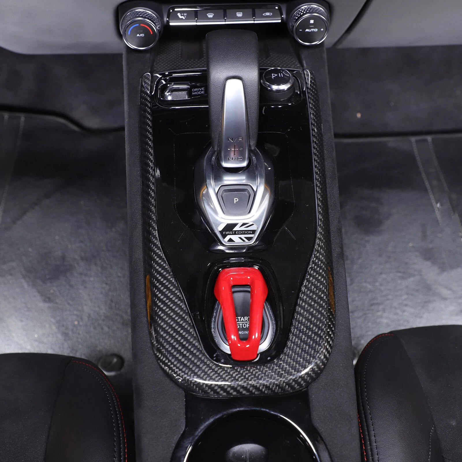 Carbon Fiber Center Gear Console trim Frame cover - Lotus EMIRA 23-25