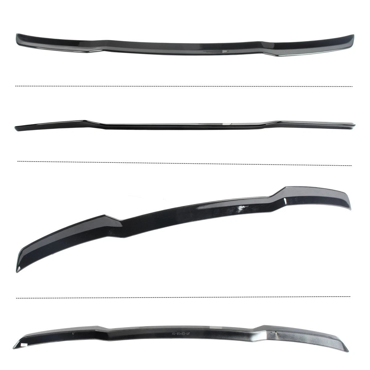 Gloss Black V Style Roof Spoiler - 25-26 BMW G45 X3