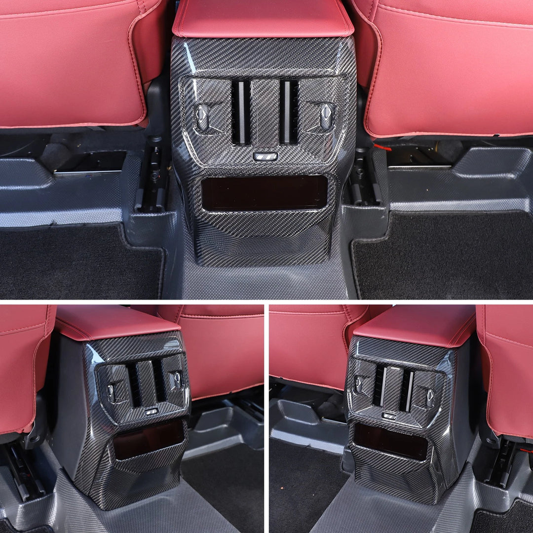 Carbon Fiber Rear Air Conditioning Vent Trim Cover - BMW X3 G45 2025+