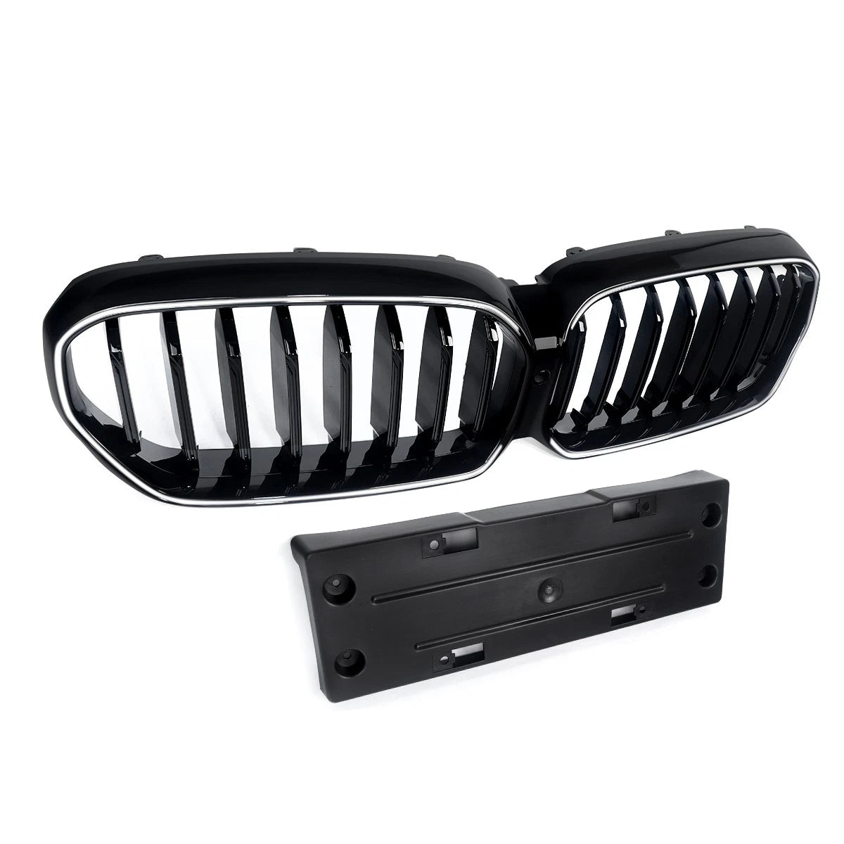 Gloss Black Front Grille w/ LED - 2021-2025 BMW G30 530i 540i 550i M5