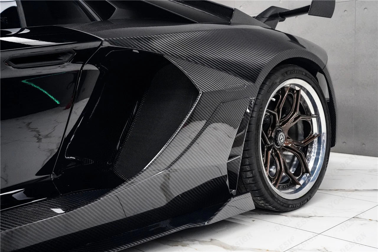 Full Carbon Fiber SVY Aero Body Kit - 2011-2021 Aventador LP700 LP740 LP750 Coupe
