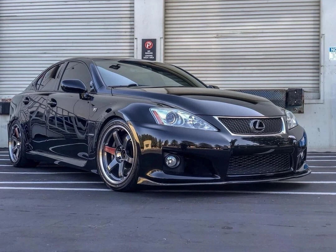 Carbon Fiber Front Bumper Splitter Lip - Lexus ISF Sedan
