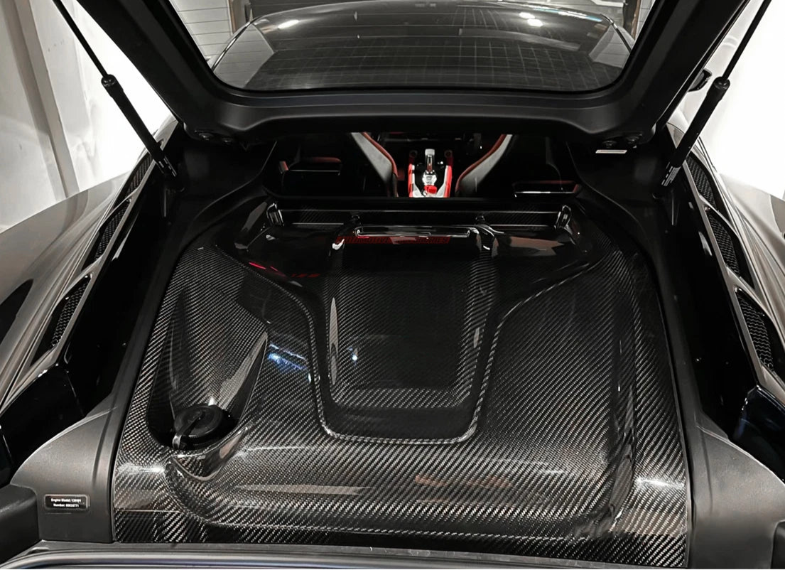 Carbon Engine Bay Cover - Lotus Emira Sports Convertible AT i4 2023-2024