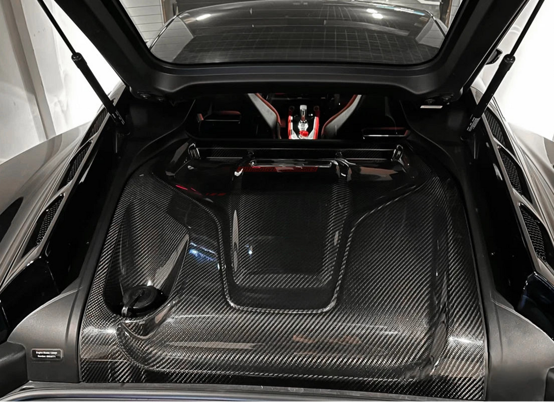 Carbon Engine Bay Cover - Lotus Emira Sports Convertible AT i4 2023-2024