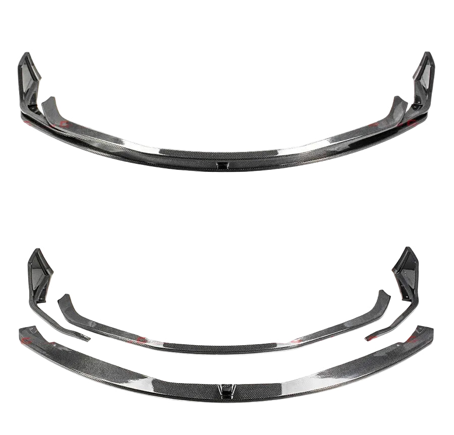 Carbon Fiber J Style Front splitter Lip - 2020-26 GR Supra A90 A91