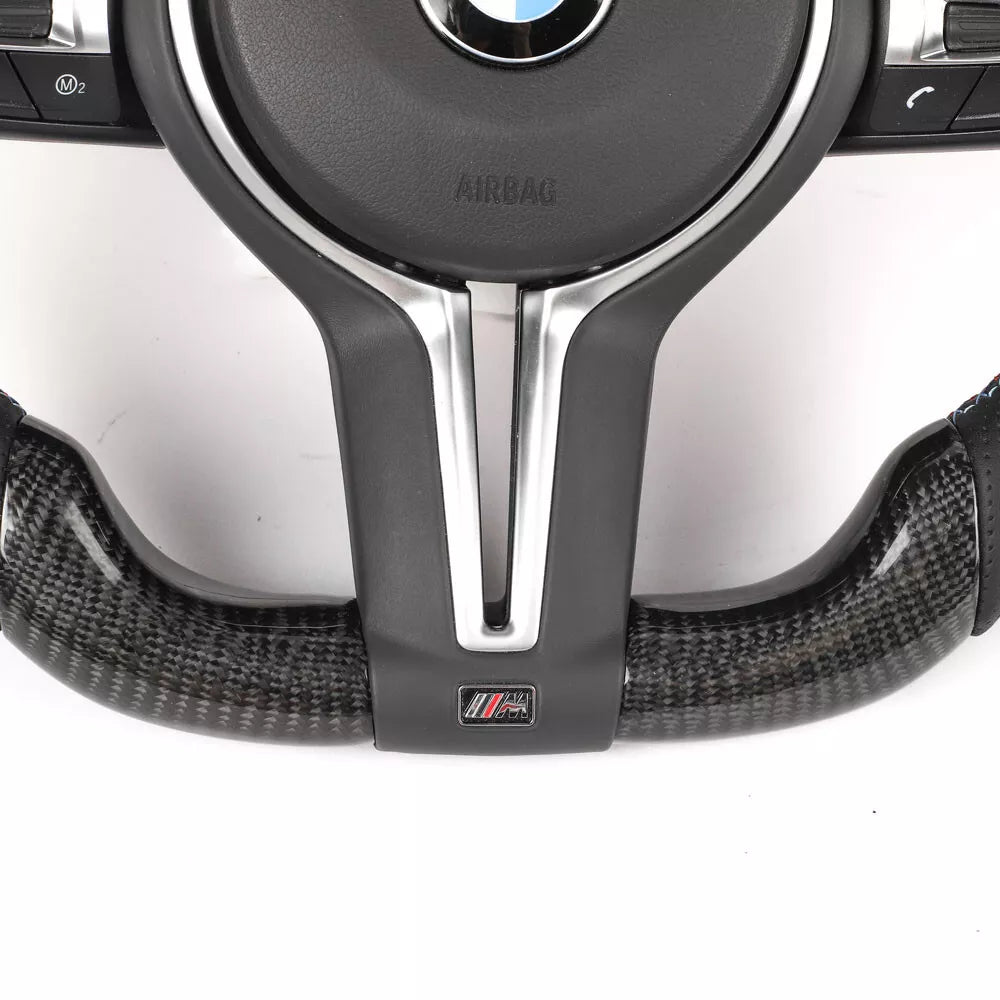FSFY 1 Pcs Blue Steering Wheel VO I/O Switch Button Cap For BMW F