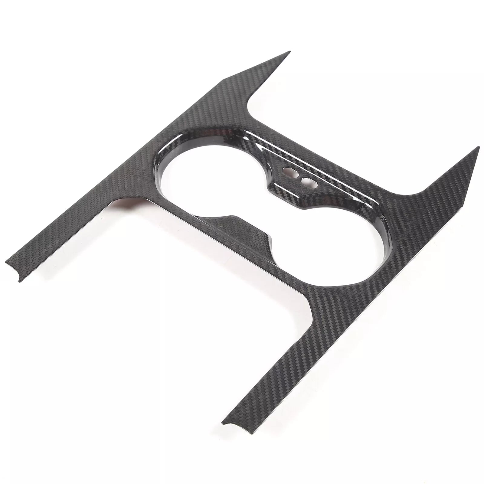 Carbon Fiber Center Water Cup Holder Cover Trim - BMW 5 Series G60 2024+