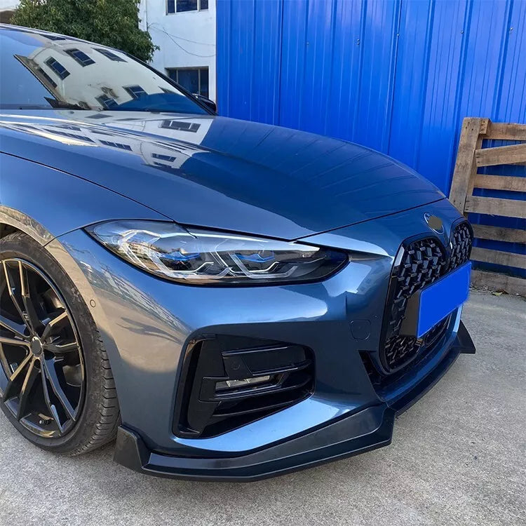 Gloss Black Front Lip - BMW  4-Series G22 G23 M Sport 2020+