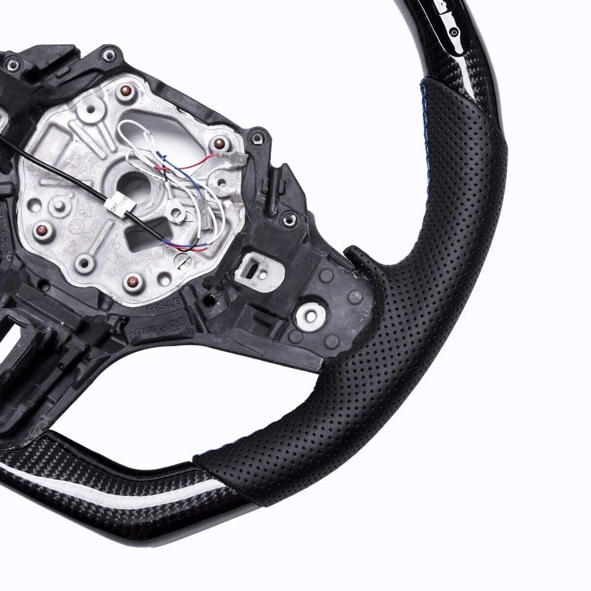Carbon Fiber Steering wheel w/ LED display - BMW G20 M3 M4 3-Series and other G chassis models W/Heated