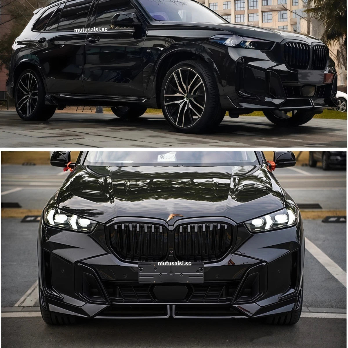 Gloss Black Full Aero Kit V2 - BMW X5 G05 LCI M Sport 2023+