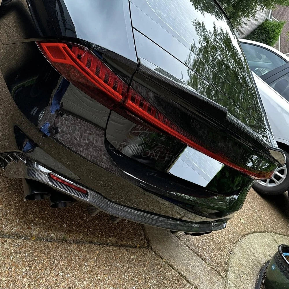 V Style Carbon Fiber Spoiler - Audi RS7/S7/A7