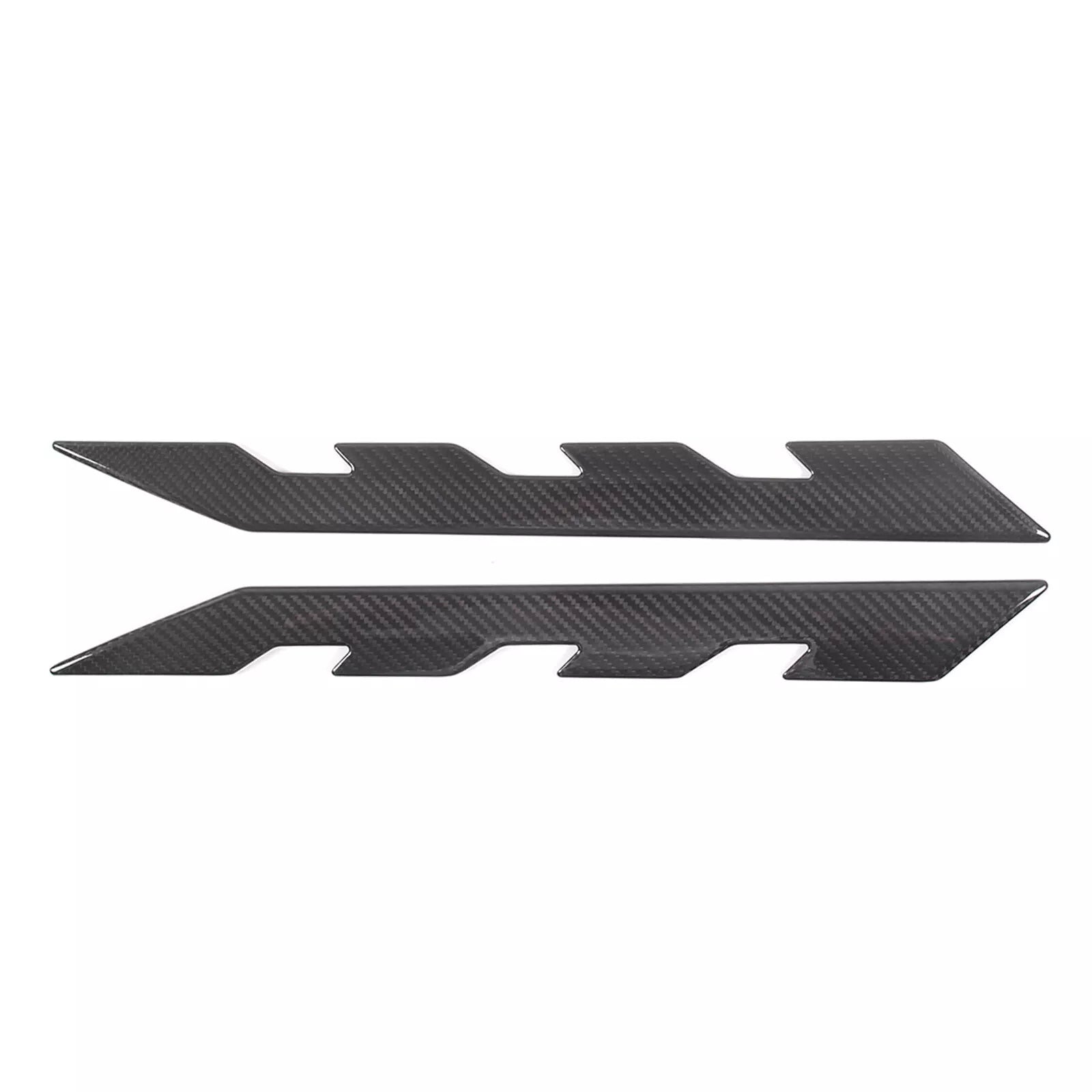 Carbon Fiber Engine Cover Side Trim - Corvette C8