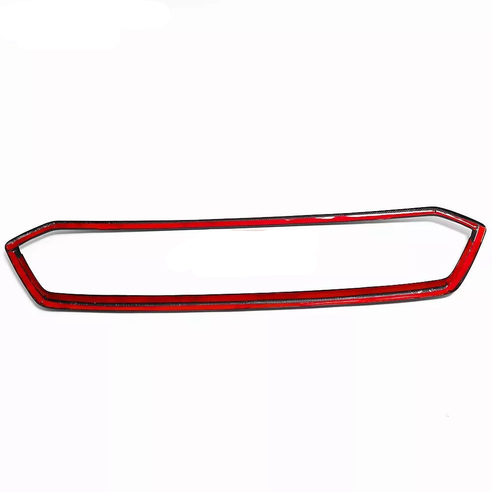 Carbon Front Bumper Grille Trim Overlay - Subaru WRX VA STI S208 S209 2018-21