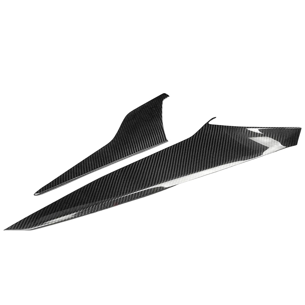 Carbon Fiber Center Side Console Lower Panel Trim - Corvette C8 Stingray Z06 2026+