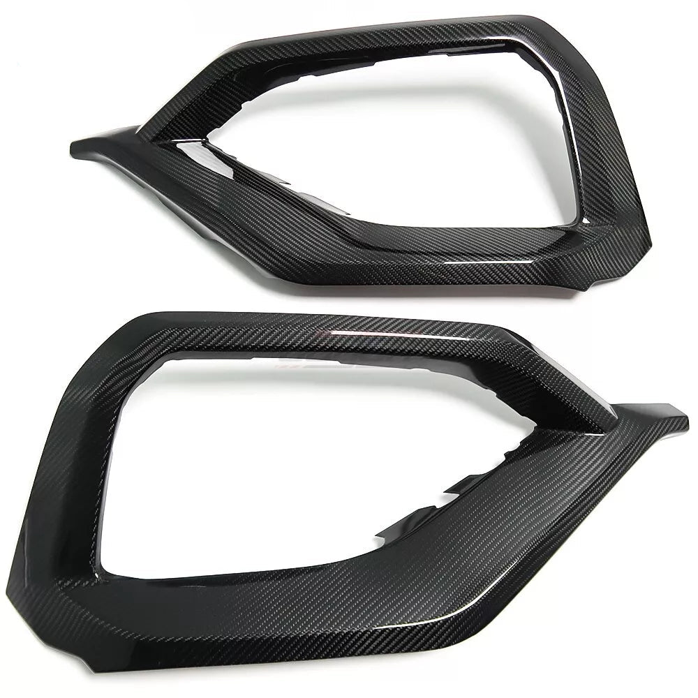 Carbon Fiber Fog Light Cover Trim - Subaru WRX STI VB 2022-2024