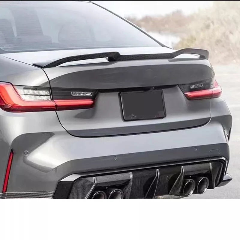 VR Style Carbon fiber Rear Spoiler - BMW G22 4 Series & G82 M4 – The ...
