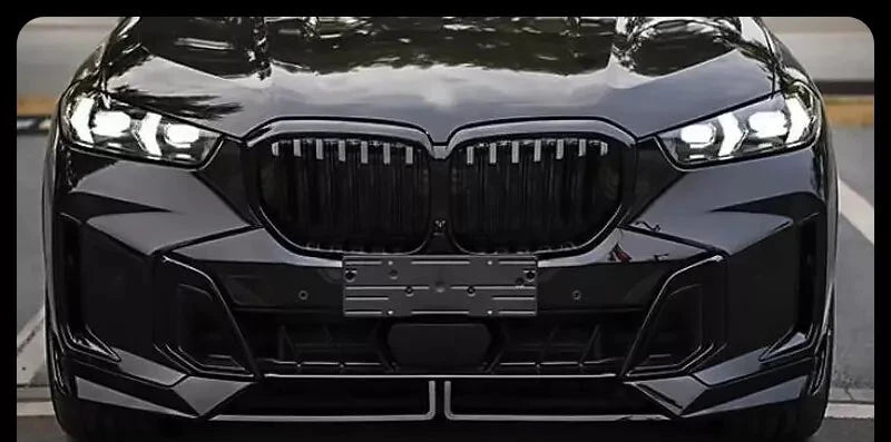 Gloss Black Single Line Front  Kidney Grille - BMW X5 G05 2024+ LCI