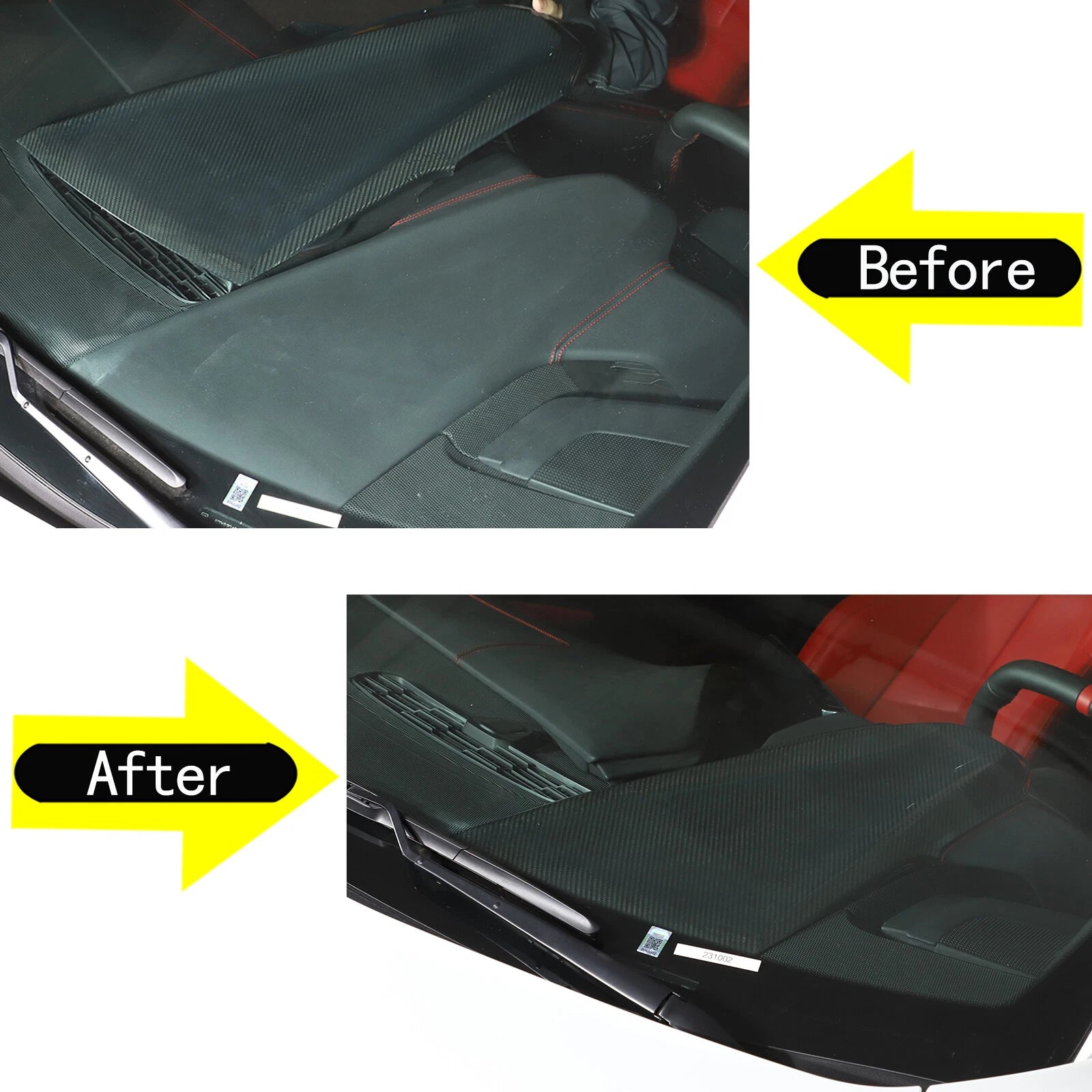 Carbon Fiber  Dashboard Instrument Upper Panel Cover  - Corvette C8 Z51 20-24