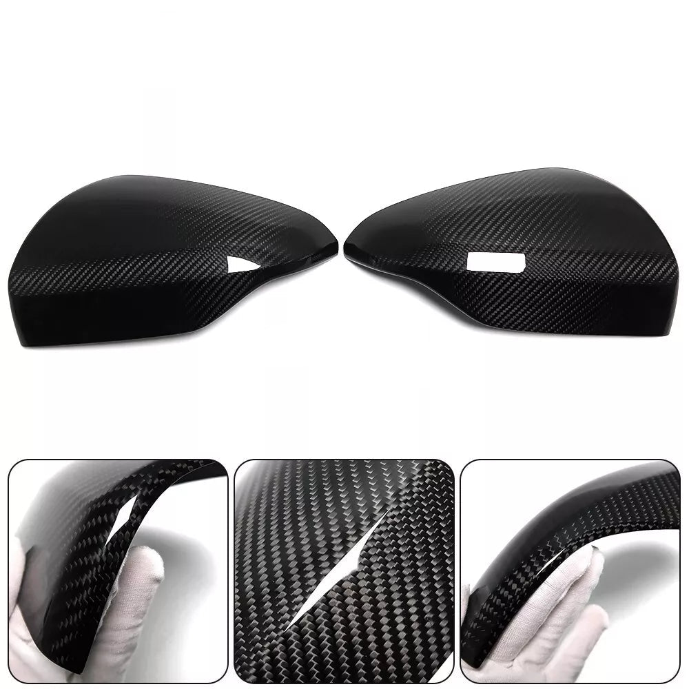 Carbon Side Rearview Mirror Cover Cap overlay -  Subaru WRX VB 2022+