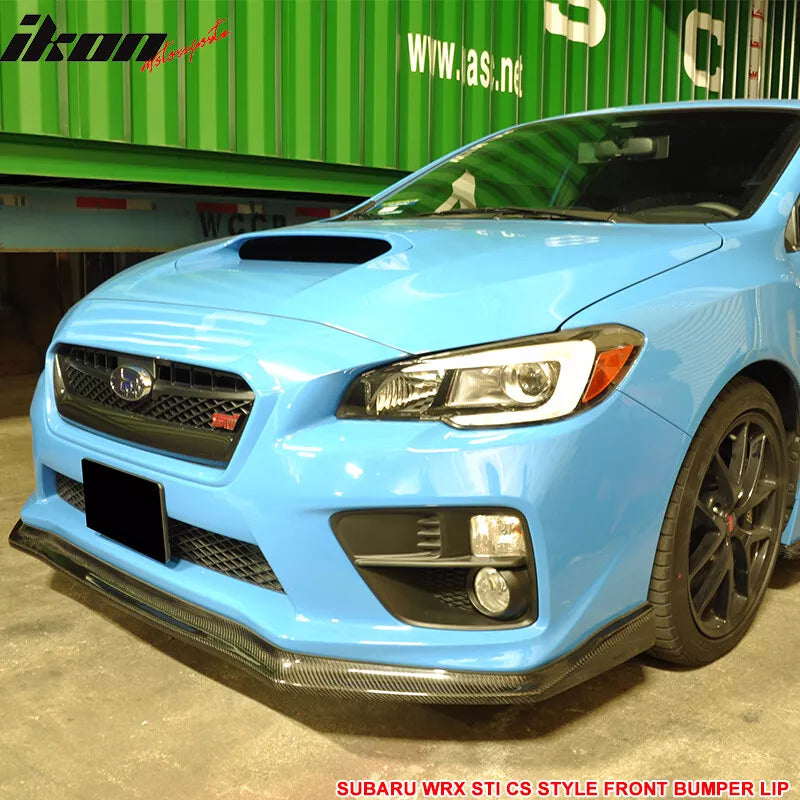Carbon Fiber CS Front Lip -  15-17 Subaru WRX STI