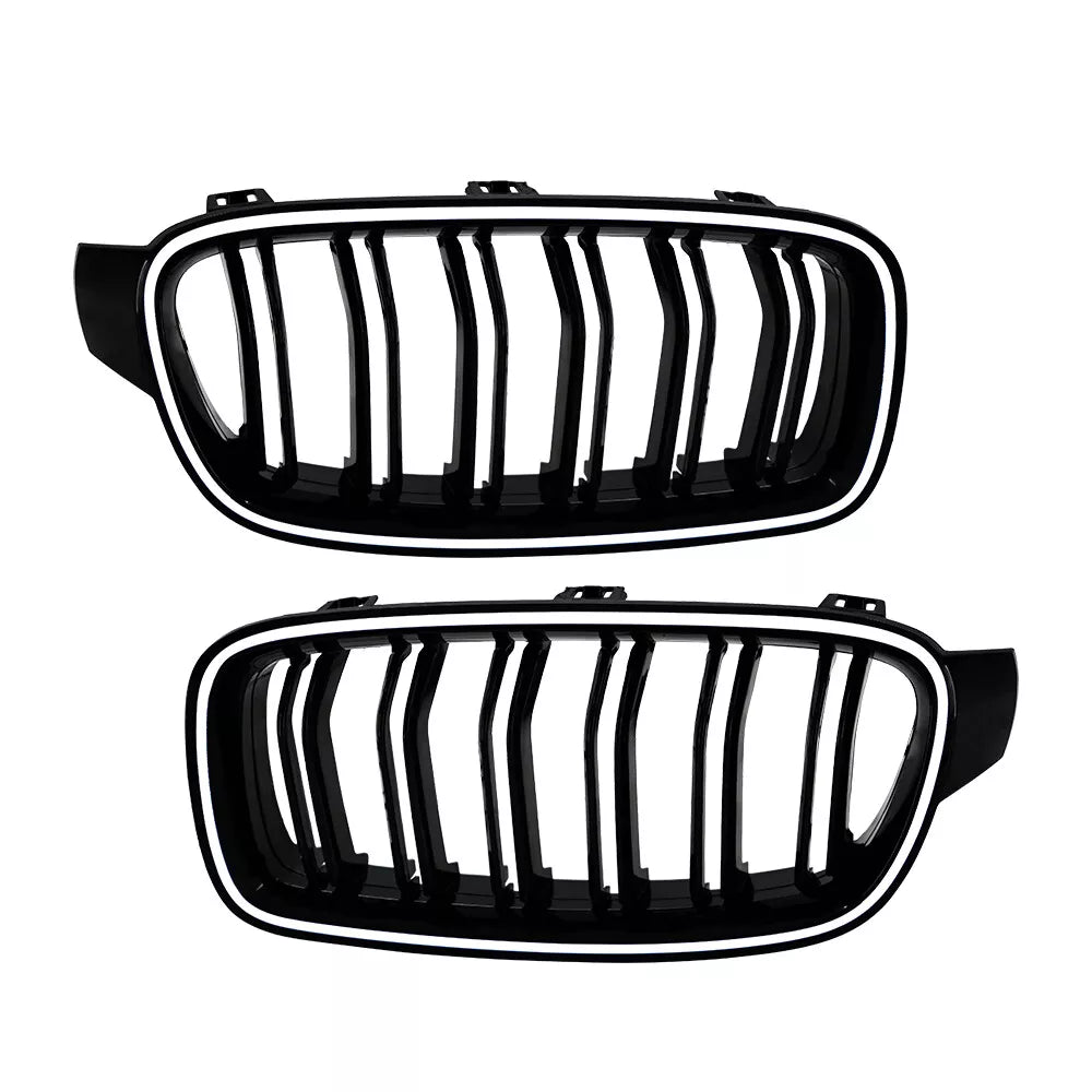 LED Light Front Kidney Grille - BMW F30 3 Series 2013-2018