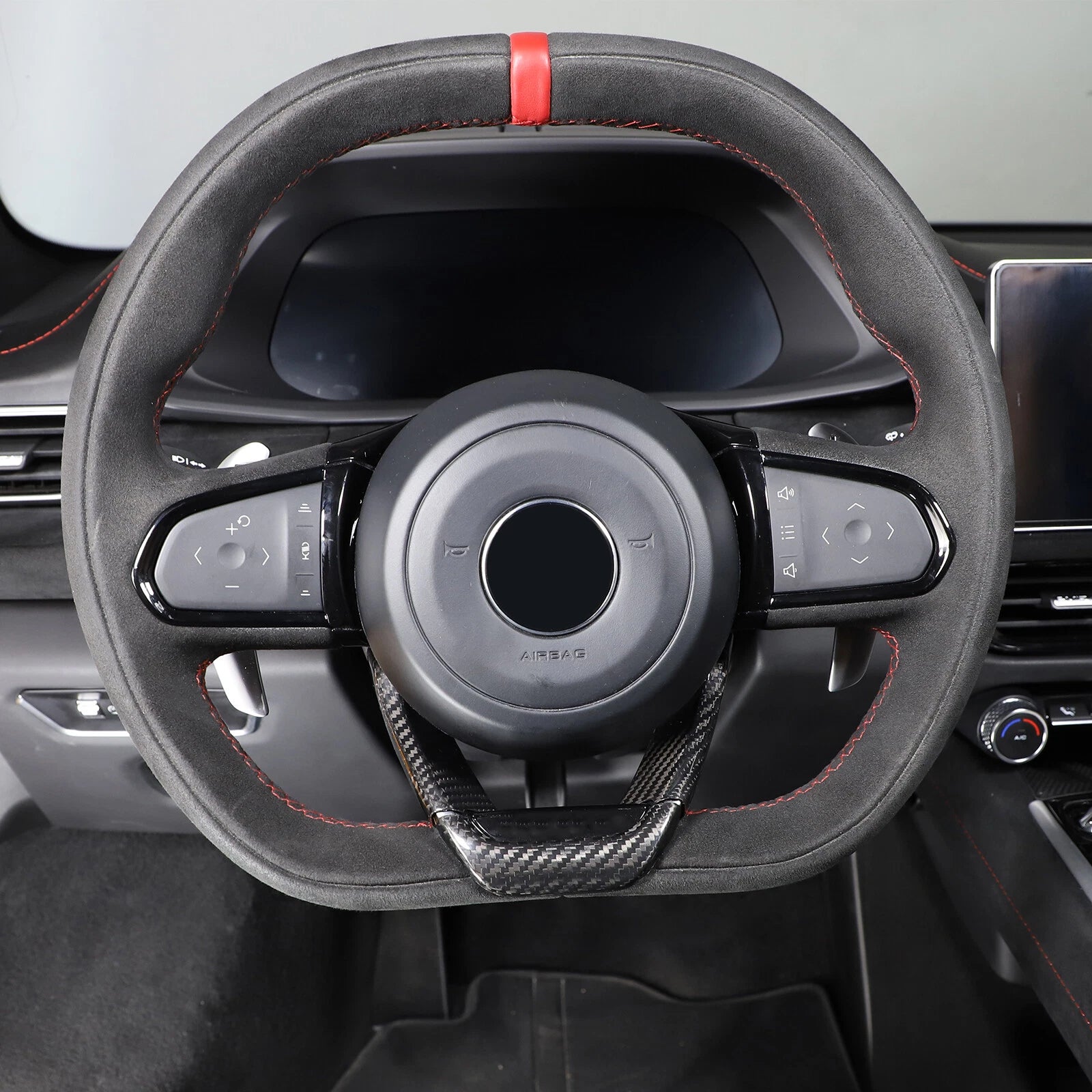Carbon Fiber Steering Wheel U Shape Bottom Trim - r Lotus EMIRA 2021-2023