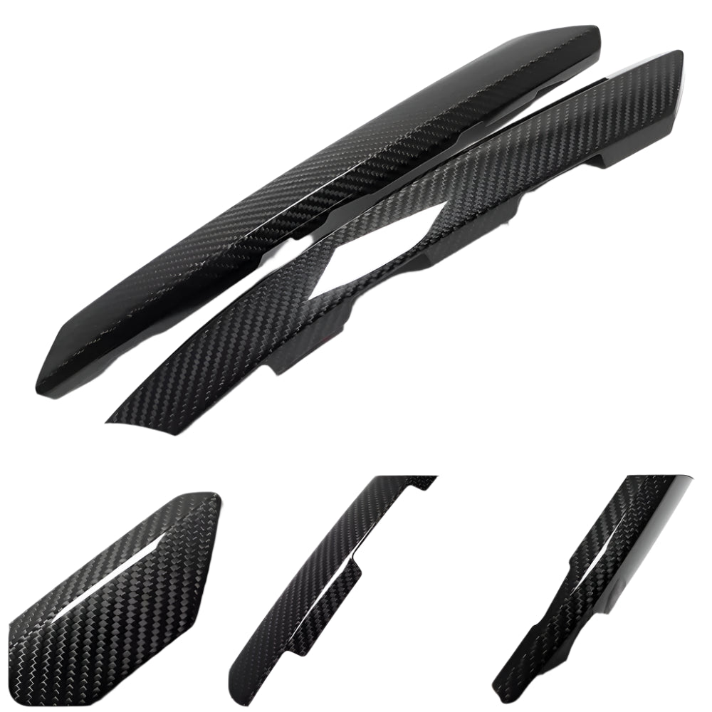 Carbon Front Side Bumper Grille Cover Trim - Subaru WRX VB S4 STI 22+
