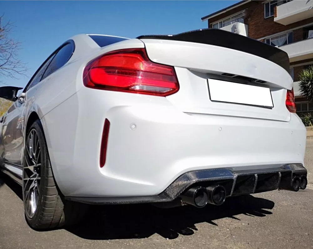 V-Style Carbon Fiber Rear Diffuser BMW F87 M2 M2C