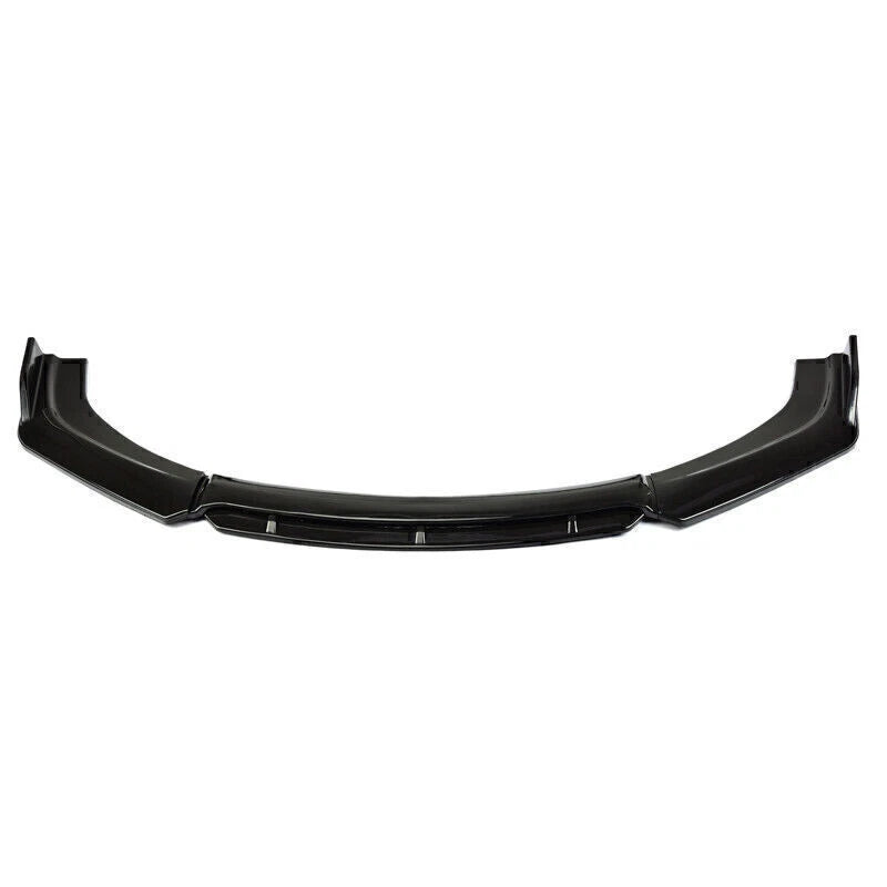 M Style  Gloss Black Front Splitter Lip - Audi A3 8Y S3 S-Line 2020-2024