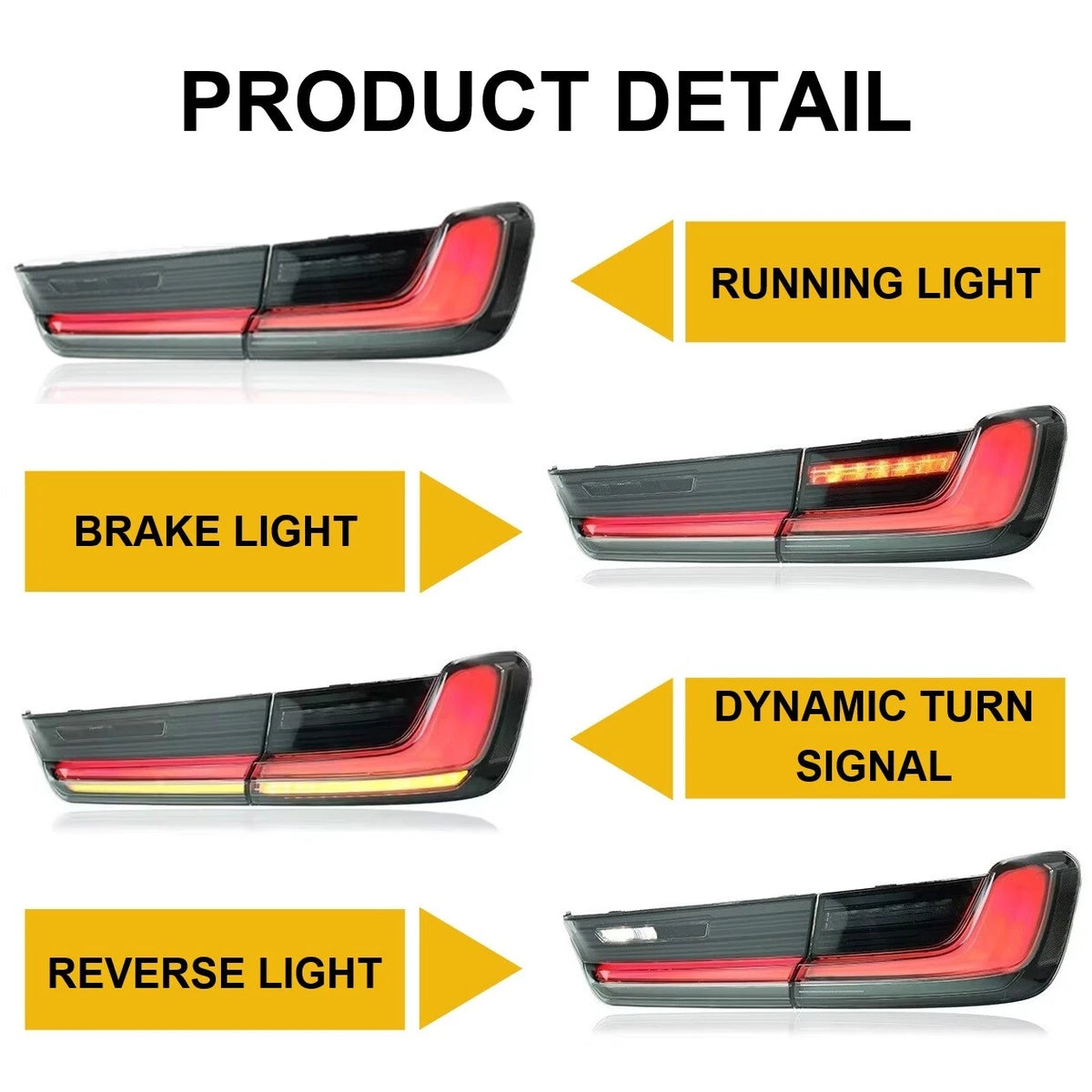 Clear OEM Style Taillight - BMW G80 M3 & G20 3 Series