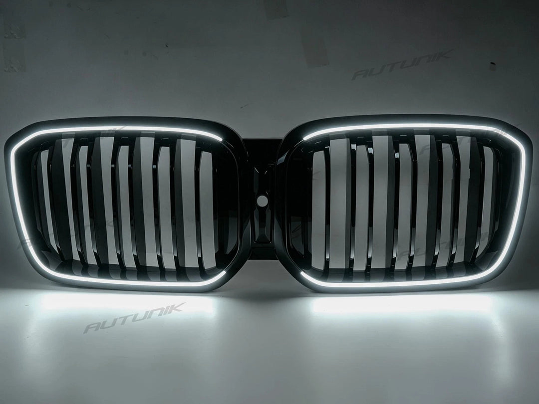 Gloss Black Front Grille w/LED - BMW X3 G01 X4 G02 2022-24