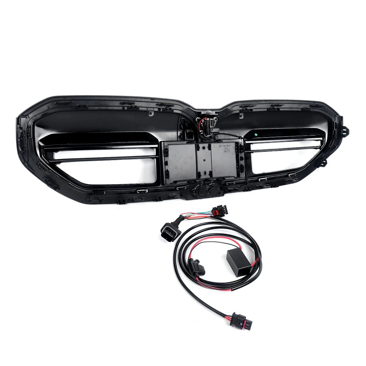 Gloss Black LED Front Kidney Grille -  2024+ BMW 5 Series I5 G60 G61 M60 Glossy Black