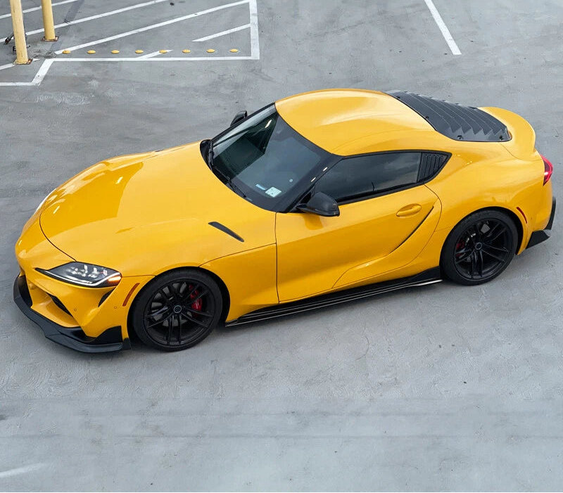 Gloss Black Side Skirts - 20-24 Toyota GR Supra A90 MK5