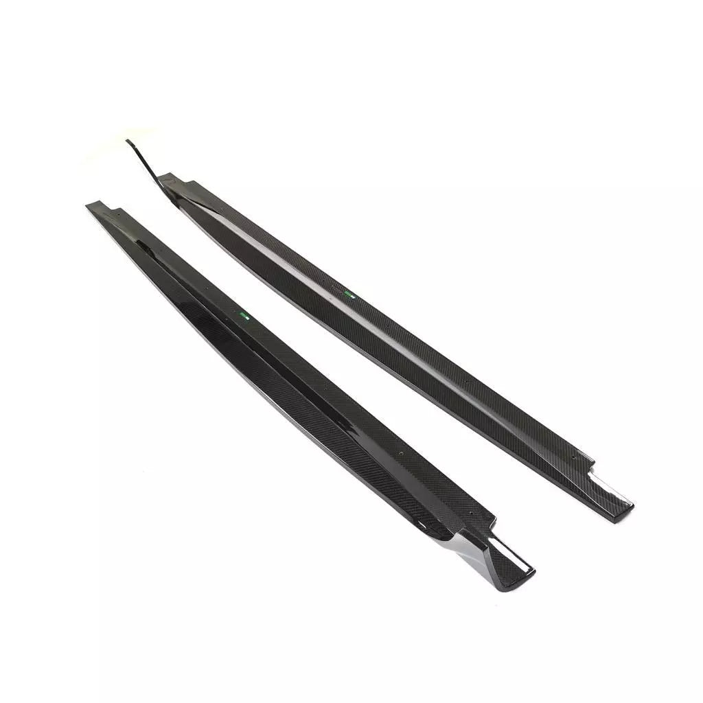 Carbon Fiber Side Skirt Extensions -  A5 S5 S Line 2021-2024